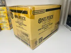 Japanese PRB-01 One Piece Card Game The Best Booster Box Case Sealed US SELLER - Image 1