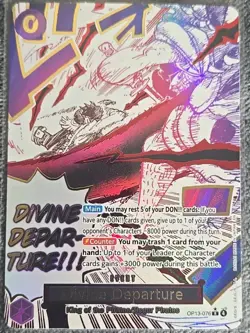 Divine Departure OP13-076 (Manga Event) NM English Alt Art One Piece TCG - Image 1
