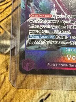 Vergo OP14-061 Alternate Art Azure Sea's Seven One Piece Card English - Image 2