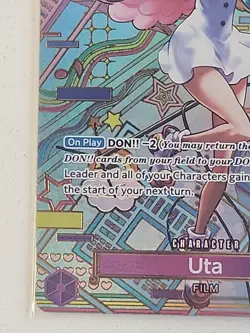 One Piece TCG Uta OP02-120 OP05 SP Alt Art English - Image 3