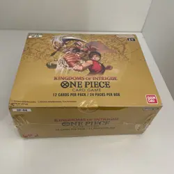 OP04 Kingdoms of Intrigue Booster Box One Piece TCG English OP-04 Sealed - Image 3