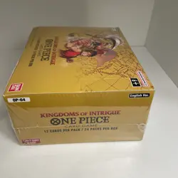 OP04 Kingdoms of Intrigue Booster Box One Piece TCG English OP-04 Sealed - Image 5