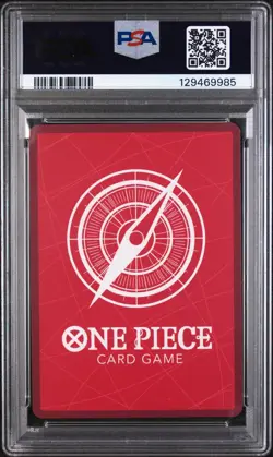 2025 One Piece TCG OP11 A Fist of Divine Speed #001 Koby English Alt Art PSA 10 - Image 3