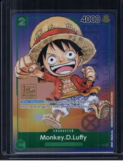 Monkey.D.Luffy (037) (1st Anniversary Tournament) P-037 One Piece Promotion LP - Image 1