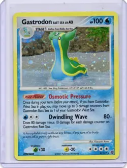 Pokemon Card - Gastrodon East Sea - 8/132 - Diamond & Pearl Secret Wonders - Image 1
