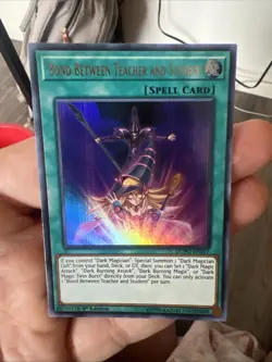 Yu-Gi-Oh Card: Bond Between Teacher and Student DUPO-EN017 Ultra Rare 1st Ed! NM - Image 1