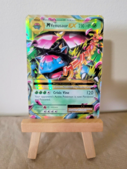 2016 Pokemon XY Evolutions - Ultra Rare Holo Card - M Venusaur EX (02/108) MP - Image 1