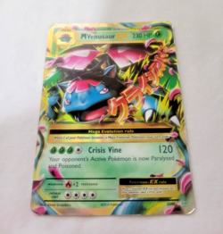 2016 Pokemon XY Evolutions - Ultra Rare Holo Card - M Venusaur EX (02/108) MP - Image 3