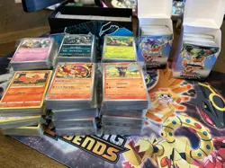 Pokemon TCG modern Bulk Card Lot 2000+ S&V, S&S, ME (Common, Uncommons, Rares) - Image 2
