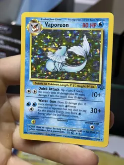 Vileplume 15/64 Vaporeon 12/64 Jungle 1999 Holo Rare WOTC Lot Pokemon Card TCG - Image 3