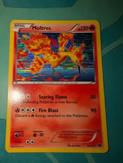 Moltres - 14/99 - Pokemon Next Destinies Black & White Holo Rare Card NM - Image 1