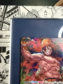 ONE PIECE Card Portgas D. Ace L ST13-002 Sealed Promo Seven Eleven JP - Image 2