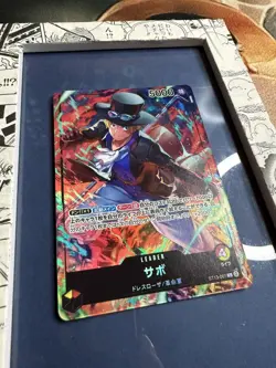 One Piece card Promo ST13-001 L Sabo Japanese Seven Eleven - Image 2