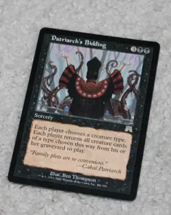 Patriarch's Bidding [Onslaught] Magic MTG Cards MP - Image 1