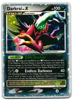 Darkrai LV.X DP19 - DP Black Star Promos Promo Pokemon TCG - MP Card - Image 1