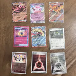 Lot of 27 Pokemon Cards TCG Scarlet And Violet (Ex, IR, Trainer) Near Mint - Image 5