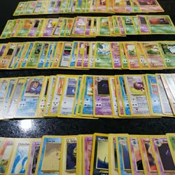 WOTC Pokemon Base Set Card Lot 100+ LP-HP Vintage • Actual Cards Shown - Image 2