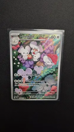 Pokemon TCG Maushold 226/193 Paldea Evolved Illustration Rare Card NM Condition - Image 1