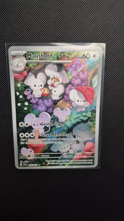 Pokemon TCG Maushold 226/193 Paldea Evolved Illustration Rare Card NM Condition - Image 2