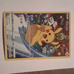 Pokemon Pikachu SWSH020 Sword & Shield Promo Holo 70HP English TCG Card - Image 2