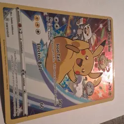 Pokemon Pikachu SWSH020 Sword & Shield Promo Holo 70HP English TCG Card - Image 3