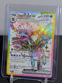 Pokemon Surging Sparks Hydreigon Ex Full Art Ultra Rare Foil Card 223/191 - Image 1