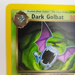 Dark Golbat 24/82 NM Team Rocket Pokemon TCG Trading Card WOTC - Image 3