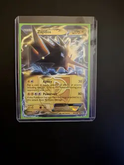 Zapdos EX 48/135 Holo Plasma Storm Ultra Rare Pokemon Card NM - Image 2