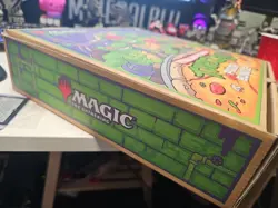 TMNT Magic The Gathering Pizza Bundle Box And Promo Card NYCC Exclusive 2025 - Image 3
