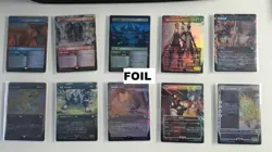 Final Fantasy MTG Borderless & Extended Art Foil/Non-Foil (102 Cards) (Japanese) - Image 1