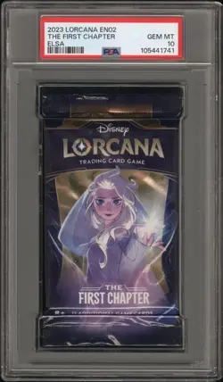 2023 Elsa - Lorcana The First Chapter Pack | PSA 10 | Disney Cards | 105441741 - Image 1
