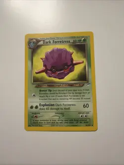 Pokemon TCG Dark Forretress Card 35/105 Neo Destiny Near Mint - Image 1