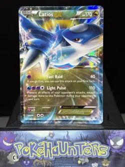 Pokemon Card Latios EX 58/108 XY Roaring Skies Double Rare Light Play - Image 1