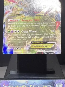 Pokemon Card Giratina EX 57/98 Ultra Rare XY Ancient Origins Light Play - Image 3