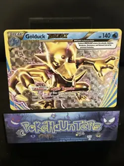 Pokemon Card Golduck Break 18/122 XY BreakPoint Ultra Rare Near Mint - Image 1