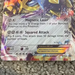 Pokemon Metagross Promo EX Holo XY34 Rare Metal XY TCG Card 2014 English Pokemon - Image 2