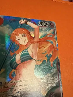 Nami Parallel OP01-016 Errata Romance Dawn One Piece Card Game - Image 4