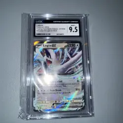 Pokemon TCG Lugia EX Holo Trading Card 017/034 CLV Classic CGC 9.5 MINT+ - Image 1