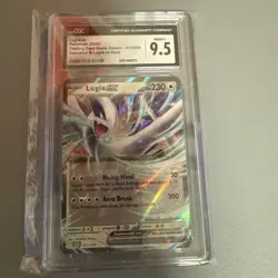 Pokemon TCG Lugia EX Holo Trading Card 017/034 CLV Classic CGC 9.5 MINT+ - Image 2