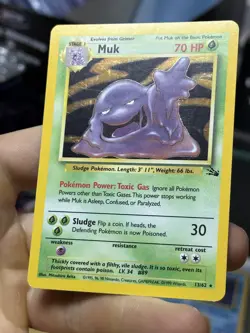 Haunter 6/62 Muk 13/62 Fossil 1999 Holo Rare WOTC Lot Pokemon Card TCG - Image 4