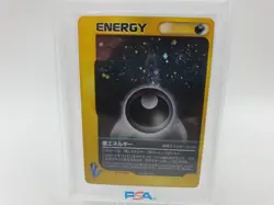 Darkness Energy Holo PSA 10 Pokemon Japanese VS 2001 Card (SWIRL) - Image 4