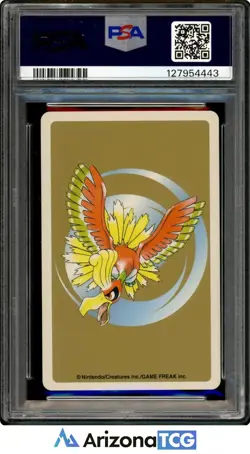 Pokemon 2000 Pikachu 025B Joker Pokemon Gold Playing Card Japanese PSA 9 - Image 2