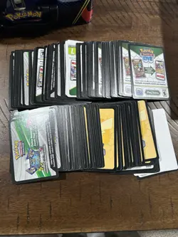 Pokemon TCG Online Code Cards -LOT 200+ Code Cards- M - Unused - Image 2
