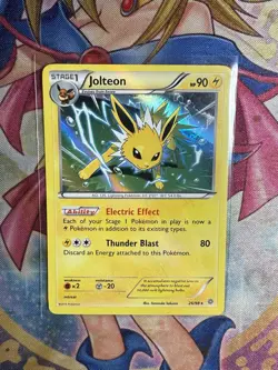 1x Jolteon - 26/98 - Cosmos Holo Clean Card Pokemon XY-- Ancient Origins - Image 1