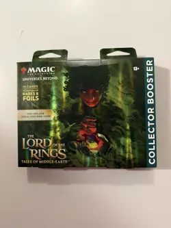 MTG Lord of the Rings: Tales of Middle-Earth Collector Booster Pack Sealed - Image 1