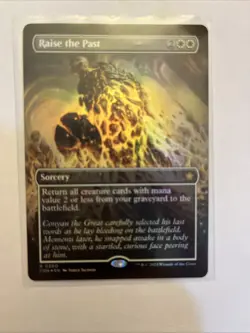 Raise the Past - Foil - Borderless - Foundations - MTG - Image 1