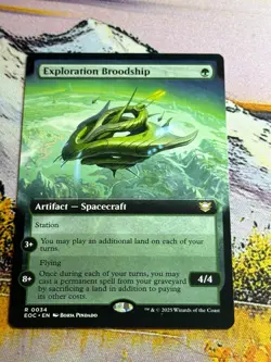 Exploration Broodship Extended Art Edge of Eternities] NM MTG R0034 - Image 1