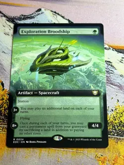 Exploration Broodship Extended Art Edge of Eternities] NM MTG R0034 - Image 2