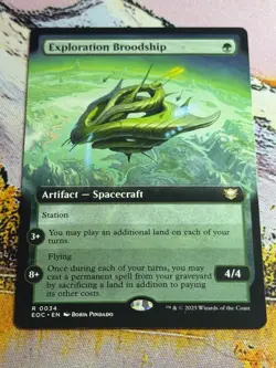 Exploration Broodship Extended Art Edge of Eternities] NM MTG R0034 - Image 4