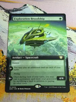 Exploration Broodship Extended Art Edge of Eternities] NM MTG R0034 - Image 5